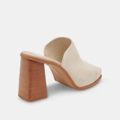 Dolce Vita ANISE HEELS SAND NUBUCK -Fashion Shoe Store DOLCEVITA HEELS ANISE SANDNUBUCK 03