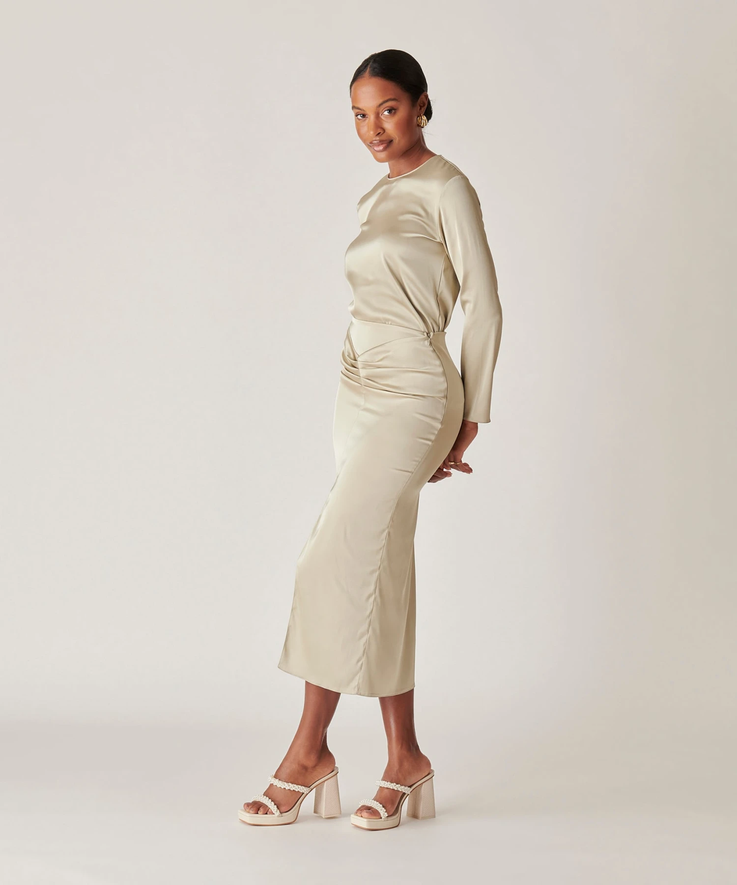 ARIELE HEELS VANILLA PEARLS 10 ARIELE HEELS VANILLA PEARLS - Image 8