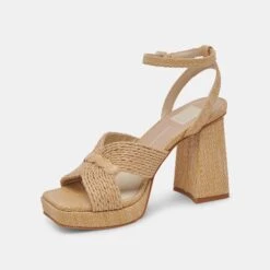 Dolce Vita ARIES HEELS LT NATURAL RAFFIA 14 Dolce Vita ARIES HEELS LT NATURAL RAFFIA -Fashion Shoe Store DOLCEVITA HEELS ARIES LTNATURALRAFFIA 08