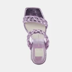 ASHBY HEELS LILAC CRACKLED STELLA -Fashion Shoe Store DOLCEVITA HEELS ASHBY LILACCRACKLEDSTELLA 06
