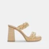 ASHBY HEELS LT NATURAL RAFFIA -Fashion Shoe Store DOLCEVITA HEELS ASHBY LTNATURALRAFFIA 02