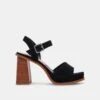 Dolce Vita AUBREY HEELS BLACK SUEDE 2 Dolce Vita AUBREY HEELS BLACK SUEDE -Fashion Shoe Store DOLCEVITA HEELS AUBREY BLACKSUEDE 02