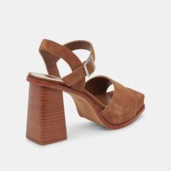 Dolce Vita AUBREY HEELS CHESTNUT SUEDE 13 Dolce Vita AUBREY HEELS CHESTNUT SUEDE -Fashion Shoe Store DOLCEVITA HEELS AUBREY CHESTNUTSUEDE 03