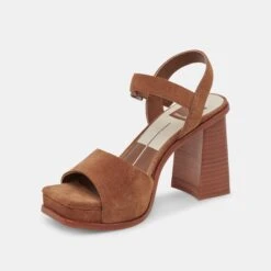 Dolce Vita AUBREY HEELS CHESTNUT SUEDE 15 Dolce Vita AUBREY HEELS CHESTNUT SUEDE -Fashion Shoe Store DOLCEVITA HEELS AUBREY CHESTNUTSUEDE 08