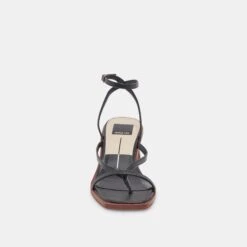 BANITA SANDALS BLACK LEATHER -Fashion Shoe Store DOLCEVITA HEELS BANITA BLACKLEATHER 04