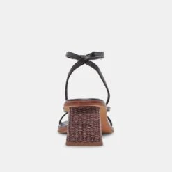 BANITA SANDALS BLACK LEATHER -Fashion Shoe Store DOLCEVITA HEELS BANITA BLACKLEATHER 05