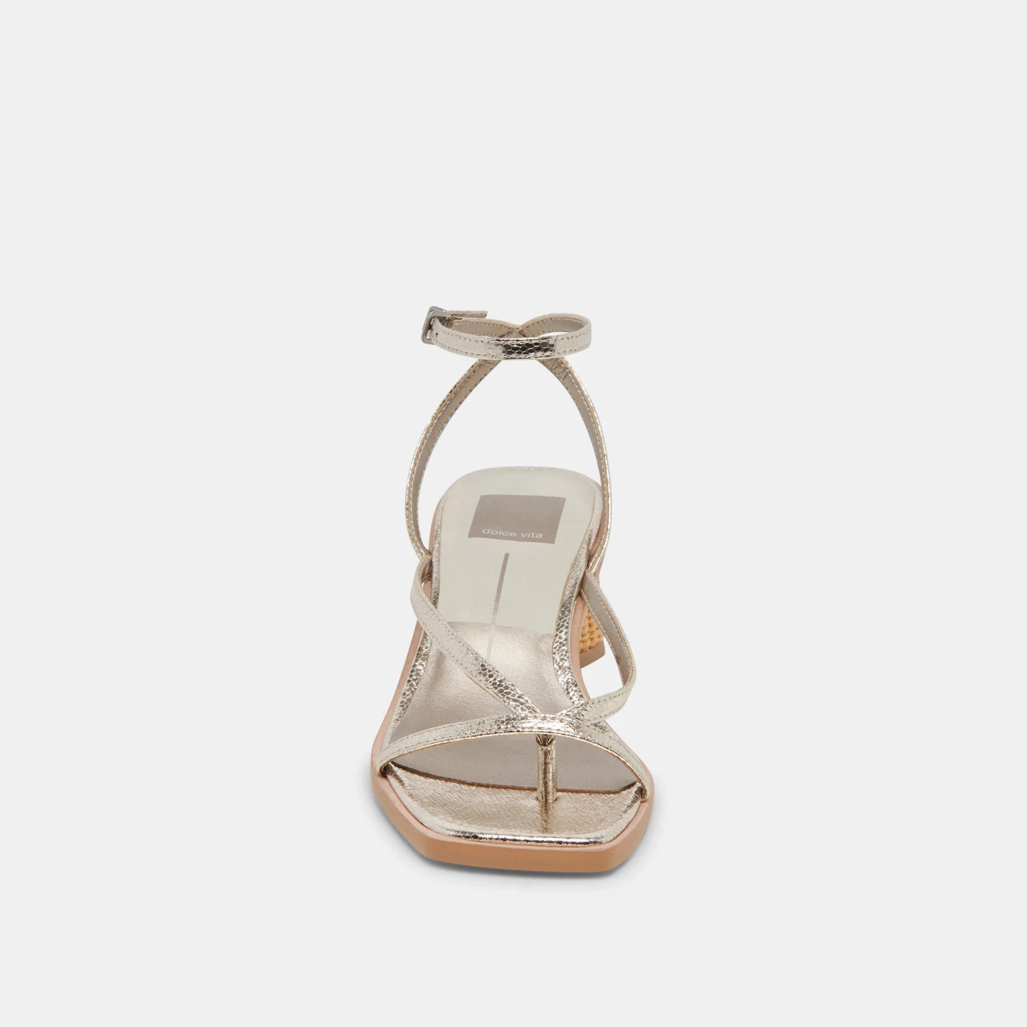 BANITA SANDALS LIGHT GOLD CRACKLED STELLA 8 BANITA SANDALS LIGHT GOLD CRACKLED STELLA - Image 6