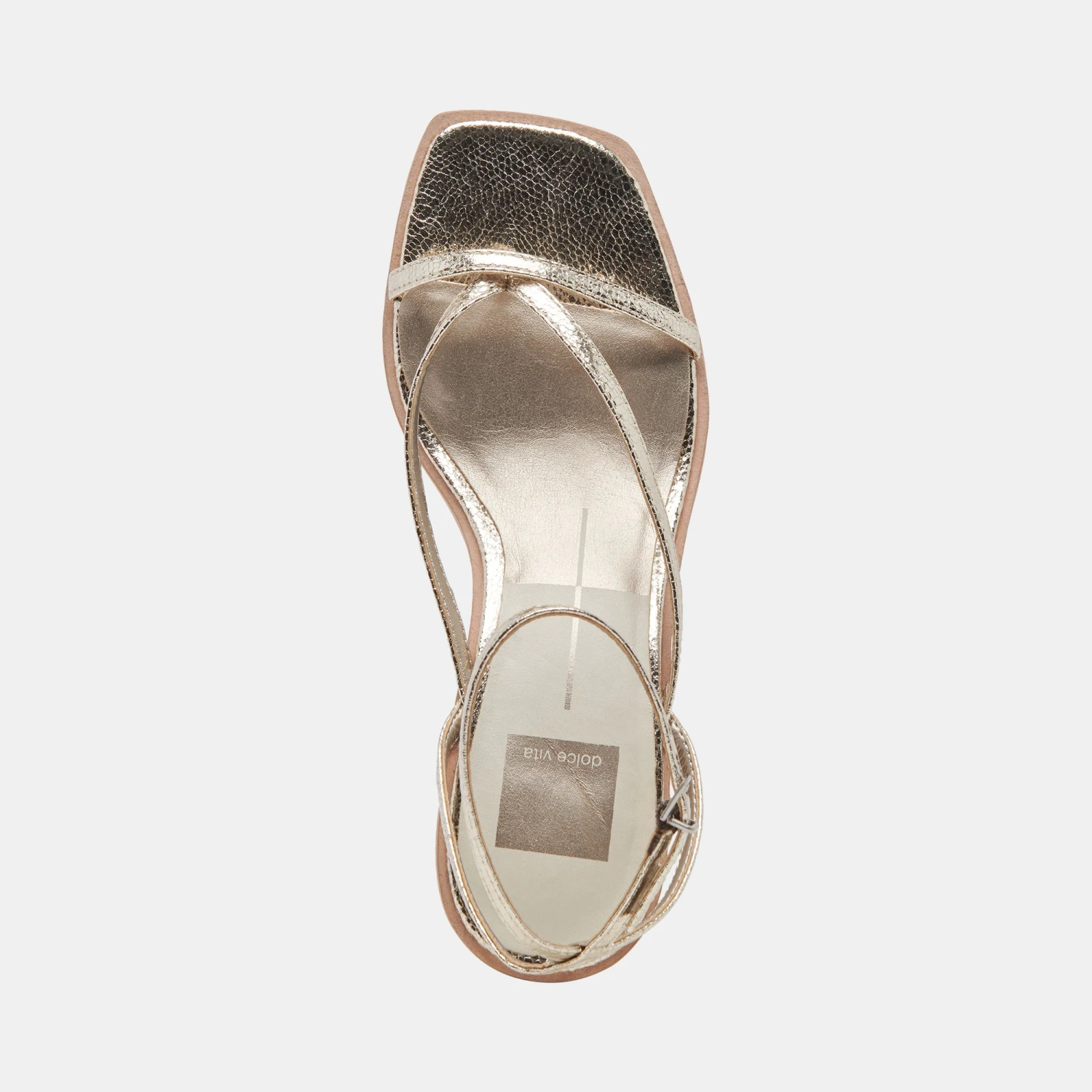BANITA SANDALS LIGHT GOLD CRACKLED STELLA 10 BANITA SANDALS LIGHT GOLD CRACKLED STELLA - Image 8