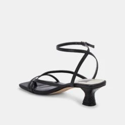 BAYLOR HEELS BLACK LEATHER -Fashion Shoe Store DOLCEVITA HEELS BAYLOR BLACKLEATHER 09