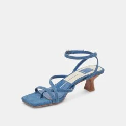 Dolce Vita BAYLOR HEELS BLUE DENIM -Fashion Shoe Store DOLCEVITA HEELS BAYLOR BLUEDENIM 08