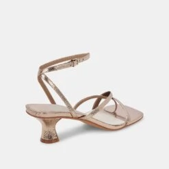 BAYLOR HEELS DARK GOLD CRACKLED STELLA -Fashion Shoe Store DOLCEVITA HEELS BAYLOR DARKGOLDCRACKLEDSTTELLA 03