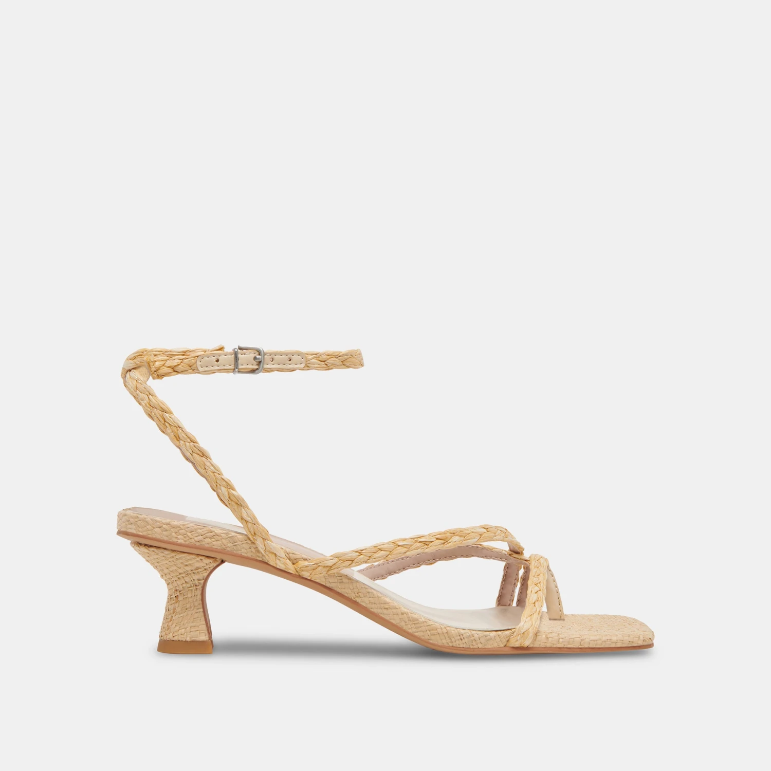 BAYLOR HEELS LT NATURAL RAFFIA 10 BAYLOR HEELS LT NATURAL RAFFIA - Image 8