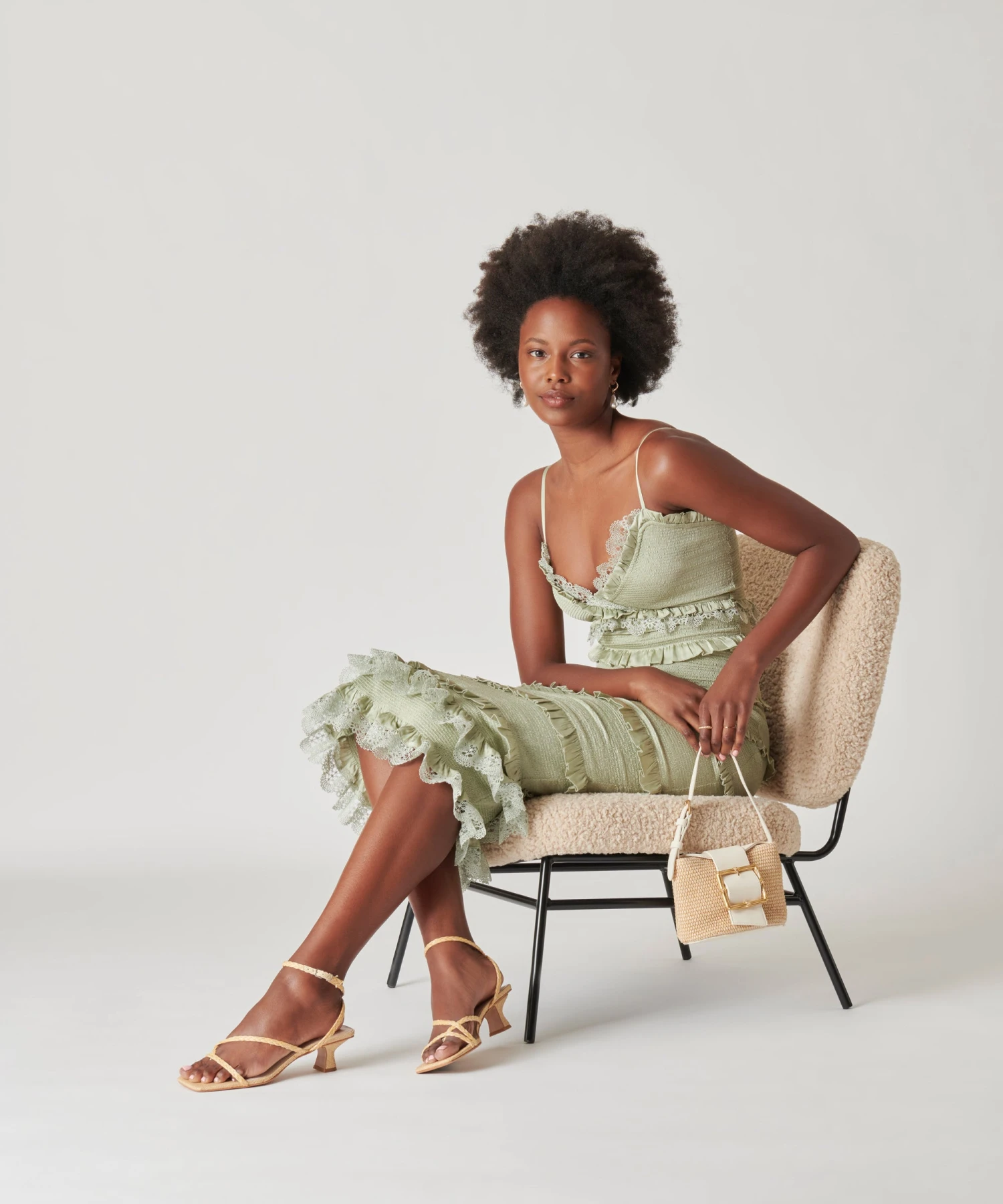 BAYLOR HEELS LT NATURAL RAFFIA 11 BAYLOR HEELS LT NATURAL RAFFIA - Image 9