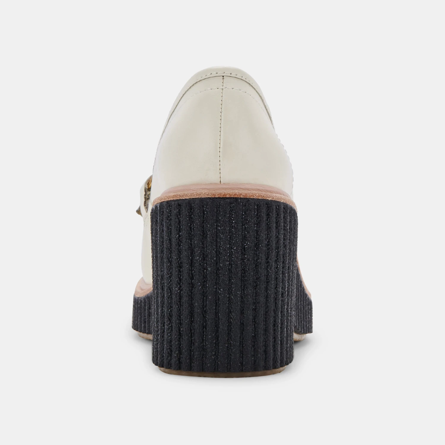 BRENAN WEDGES OFF WHITE LEATHER 10 BRENAN WEDGES OFF WHITE LEATHER - Image 8