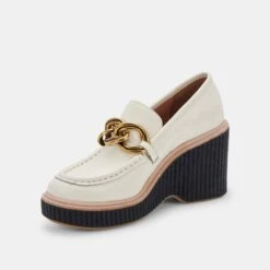 BRENAN WEDGES OFF WHITE LEATHER 16 BRENAN WEDGES OFF WHITE LEATHER -Fashion Shoe Store DOLCEVITA HEELS BRENAN OFFWHITELEATHER 08