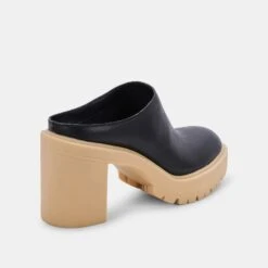 CARRY HEELS BLACK LEATHER -Fashion Shoe Store DOLCEVITA HEELS CARRY BLACKLEATHER 03