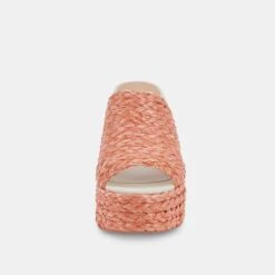 ELORA HEELS ORANGE RAFFIA 28 ELORA HEELS ORANGE RAFFIA -Fashion Shoe Store DOLCEVITA HEELS ELORA ORANGERAFFIA 04