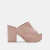 EMOL HEELS BLUSH SUEDE 2 EMOL HEELS BLUSH SUEDE -Fashion Shoe Store DOLCEVITA HEELS EMOL BLUSHSUEDE 02