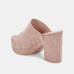 EMOL HEELS BLUSH SUEDE -Fashion Shoe Store DOLCEVITA HEELS EMOL BLUSHSUEDE 09
