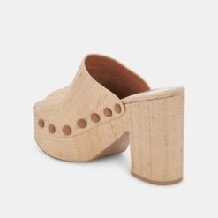 EMOL HEELS LT NATURAL RAFFIA -Fashion Shoe Store DOLCEVITA HEELS EMOL LTNATURALRAFFIA 09