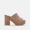 EMOL HEELS MUSHROOM SUEDE -Fashion Shoe Store DOLCEVITA HEELS EMOL MUSHROOMSUEDE 02