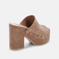 EMOL HEELS MUSHROOM SUEDE -Fashion Shoe Store DOLCEVITA HEELS EMOL MUSHROOMSUEDE 03