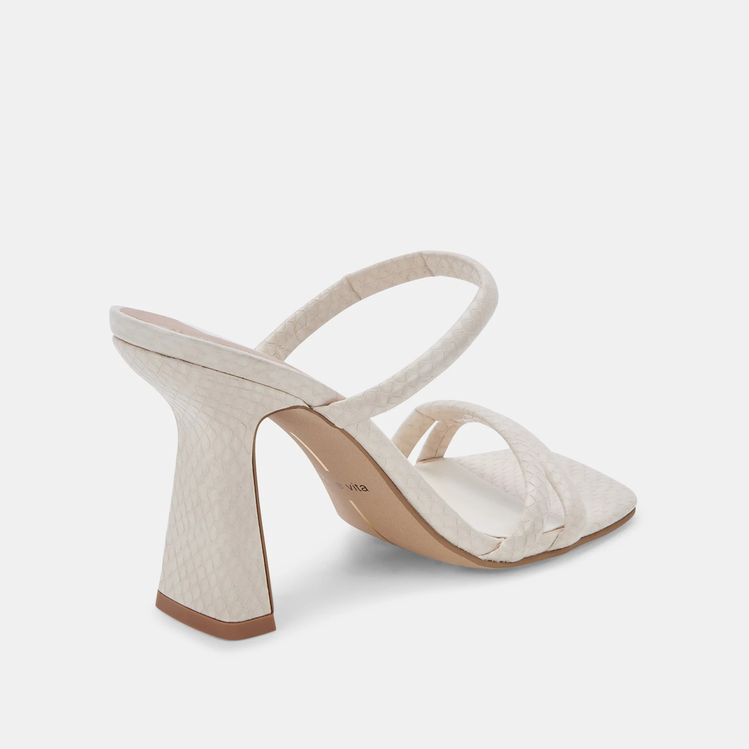 FORT HEELS IVORY EMBOSSED STELLA 5 FORT HEELS IVORY EMBOSSED STELLA - Image 3