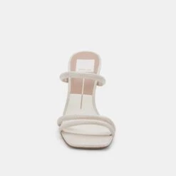 FORT HEELS IVORY EMBOSSED STELLA 16 FORT HEELS IVORY EMBOSSED STELLA -Fashion Shoe Store DOLCEVITA HEELS FORT IVORYEMBOSSEDSTELLA 04