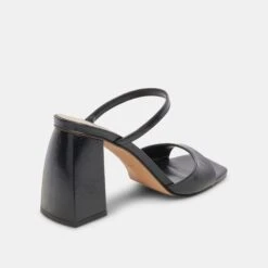 Dolce Vita JEMMY HEELS MIDNIGHT CRINKLE PATENT -Fashion Shoe Store DOLCEVITA HEELS JEMMY MIDNIGHTCRINKLEPATENT 03