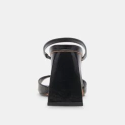 Dolce Vita JEMMY HEELS MIDNIGHT CRINKLE PATENT -Fashion Shoe Store DOLCEVITA HEELS JEMMY MIDNIGHTCRINKLEPATENT 05