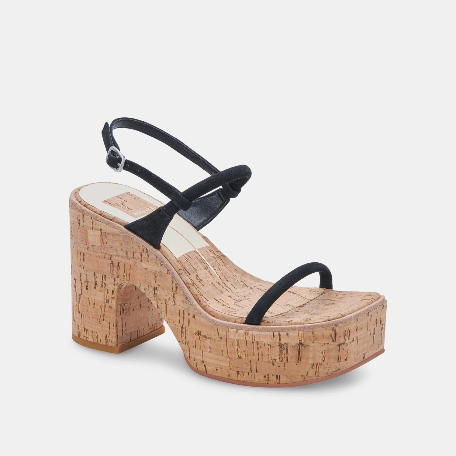 JODIE HEELS BLACK NUBUCK 5 JODIE HEELS BLACK NUBUCK - Image 3