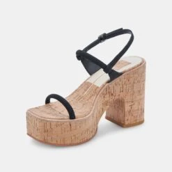 JODIE HEELS BLACK NUBUCK 18 JODIE HEELS BLACK NUBUCK -Fashion Shoe Store DOLCEVITA HEELS JODIE BLACKNUBUCK 08