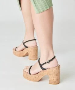 JODIE HEELS BLACK NUBUCK 16 JODIE HEELS BLACK NUBUCK -Fashion Shoe Store DOLCEVITA HEELS JODIE BLACKNUBUCK ONFOOT 2