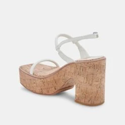 JODIE HEELS WHITE NUBUCK -Fashion Shoe Store DOLCEVITA HEELS JODIE WHITENUBUCK 09