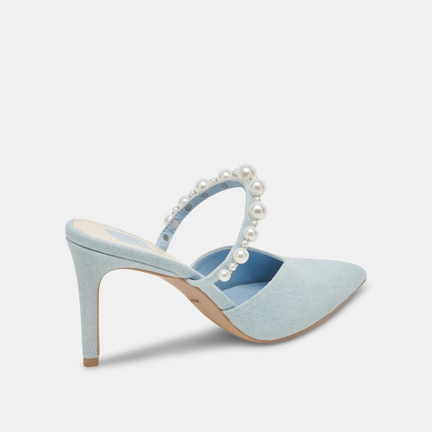 Dolce Vita KANIKA HEELS LIGHT BLUE PEARLS 5 Dolce Vita KANIKA HEELS LIGHT BLUE PEARLS - Image 3