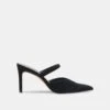 Dolce Vita KANIKA HEELS ONYX SUEDE -Fashion Shoe Store DOLCEVITA HEELS KANIKA ONYXSUEDE 02