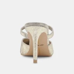 Dolce Vita KANIKA HEELS PLATINUM DISTRESSED LEATHER 17 Dolce Vita KANIKA HEELS PLATINUM DISTRESSED LEATHER -Fashion Shoe Store DOLCEVITA HEELS KANIKA PLATINUMDISTRESSEDLEATHER 05