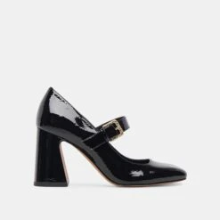 Dolce Vita LAKOTA HEELS MIDNIGHT CRINKLE PATENT