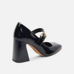 Dolce Vita LAKOTA HEELS MIDNIGHT CRINKLE PATENT -Fashion Shoe Store DOLCEVITA HEELS LAKOTA MIDNIGHTCRINKLEPATENT 03