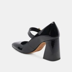 Dolce Vita LAKOTA HEELS MIDNIGHT CRINKLE PATENT -Fashion Shoe Store DOLCEVITA HEELS LAKOTA MIDNIGHTCRINKLEPATENT 09