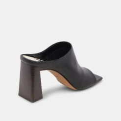 Dolce Vita LIZZO HEELS BLACK LEATHER -Fashion Shoe Store DOLCEVITA HEELS LIZZO BLACKLEATHER 03