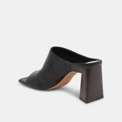 Dolce Vita LIZZO HEELS BLACK LEATHER -Fashion Shoe Store DOLCEVITA HEELS LIZZO BLACKLEATHER 09