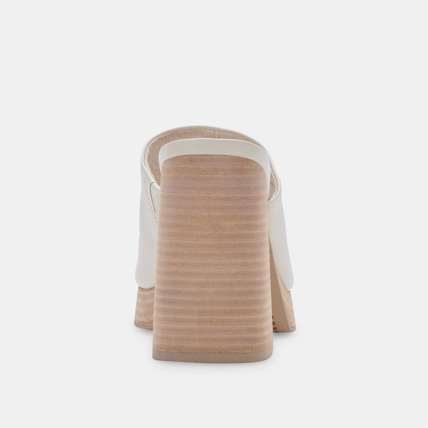 LUKAS HEELS IVORY LEATHER 9 LUKAS HEELS IVORY LEATHER - Image 7