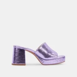MARSHA HEELS ELECTRIC VIOLET STELLA
