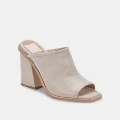 MAVISE HEELS CREAM LEATHER -Fashion Shoe Store DOLCEVITA HEELS MAVISE CREAMLEATHER 01