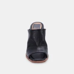 MAVISE HEELS ONYX LEATHER -Fashion Shoe Store DOLCEVITA HEELS MAVISE ONYXLEATHER 04