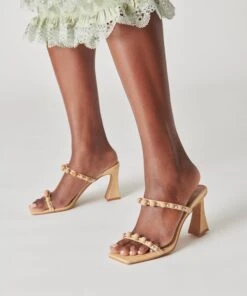 NAJA HEELS BEACHWOOD RAFFIA -Fashion Shoe Store DOLCEVITA HEELS NAJA BEACHWOODRAFFIA ONFOOT 3