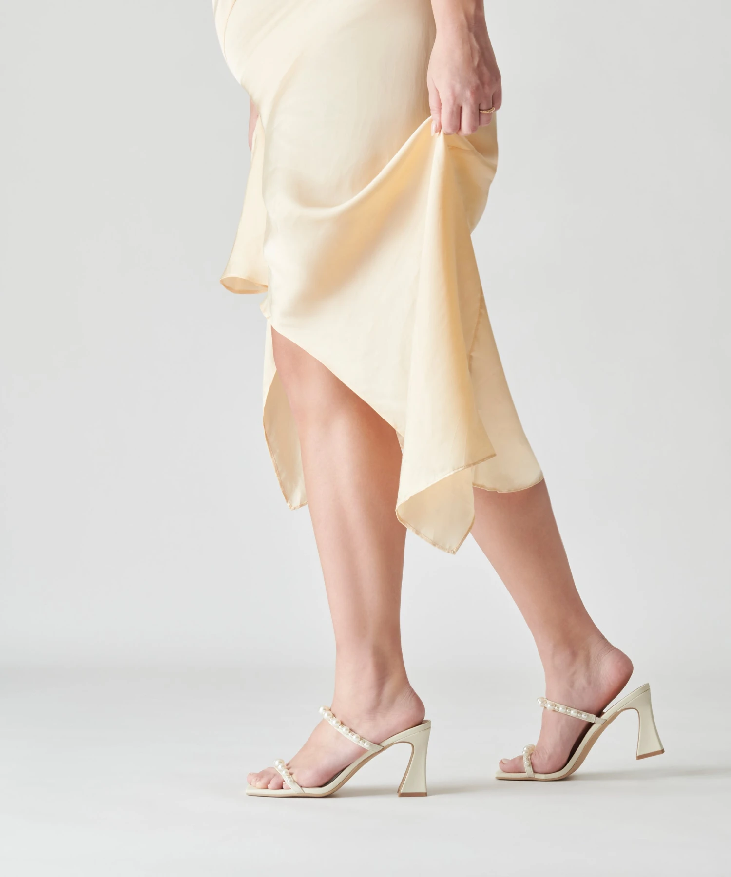 NAJA PEARL HEELS IVORY STELLA 6 NAJA PEARL HEELS IVORY STELLA - Image 4