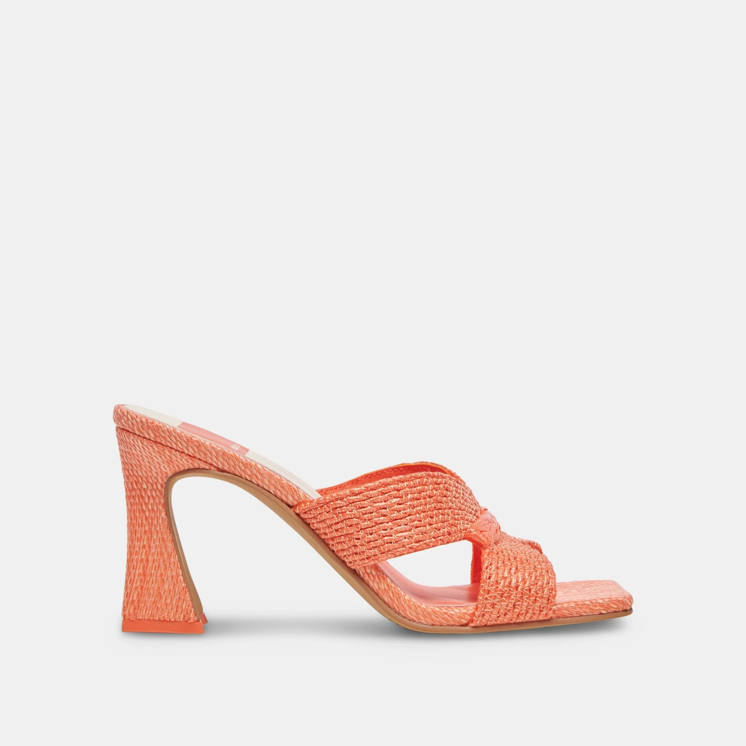 NITRO HEELS ORANGE RAFFIA 3 NITRO HEELS ORANGE RAFFIA