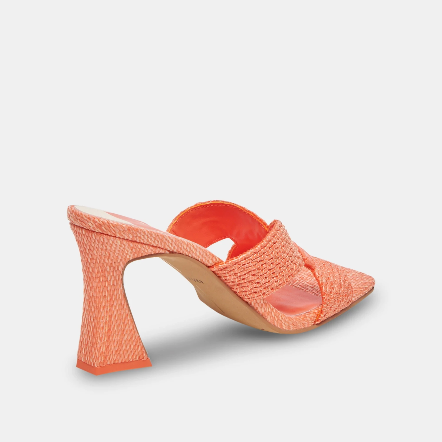 NITRO HEELS ORANGE RAFFIA 7 NITRO HEELS ORANGE RAFFIA - Image 5